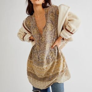 Magnolia Pearl - Hand Block Print Blouse